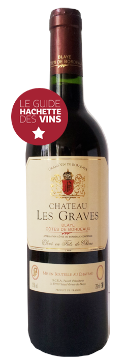 Blaye Côtes de Bordeaux rouge Réserve 2016